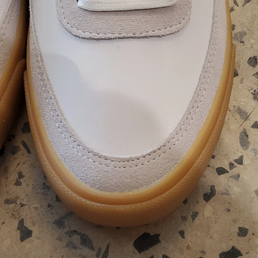 Express men's white tie front sneakers - Picture 6 of 9